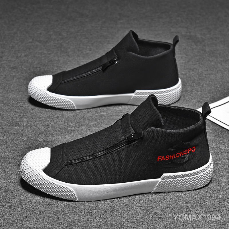 Giày Vải Canvas Cổ Cao Thời Trang Năm 2021 Cho Nam Yomax1994 Yomax1994