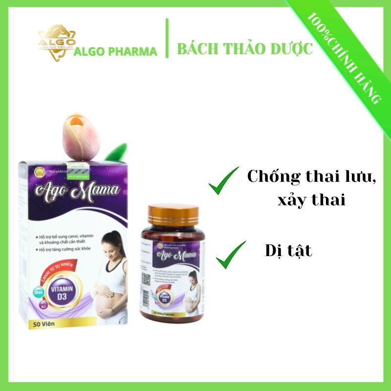 AGO MAMA chống thai lưu, xảy thai, dị tật từ LỘC GIÁC SƯƠNG HƯƠU cho phụ nữ trước và sau sinh