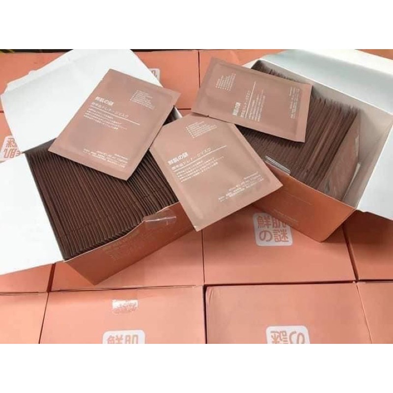 Hộp 50 miếng mặt nạ nhau thai cừu Rwine Beauty Nhật Bản