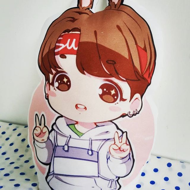 Gối Nhồi Bông Wda771 Suga Jungkook Chibi Mrh