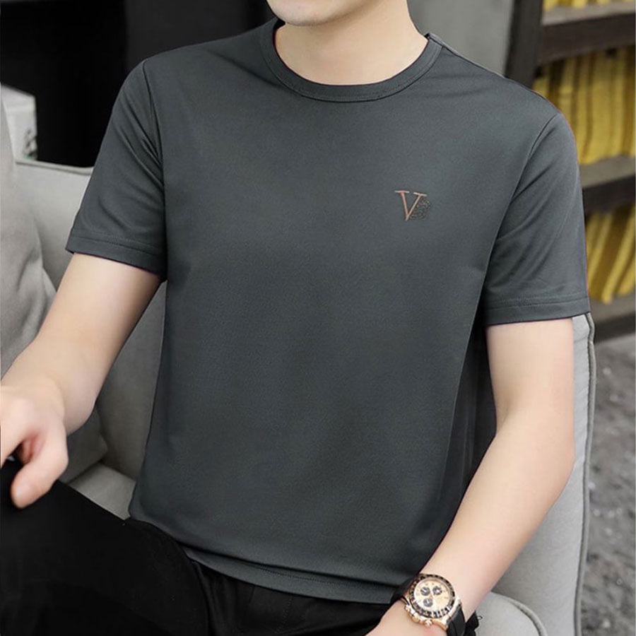 Áo thun thời trang nam cổ tròn mát lạnh CUO10 | BigBuy360 - bigbuy360.vn