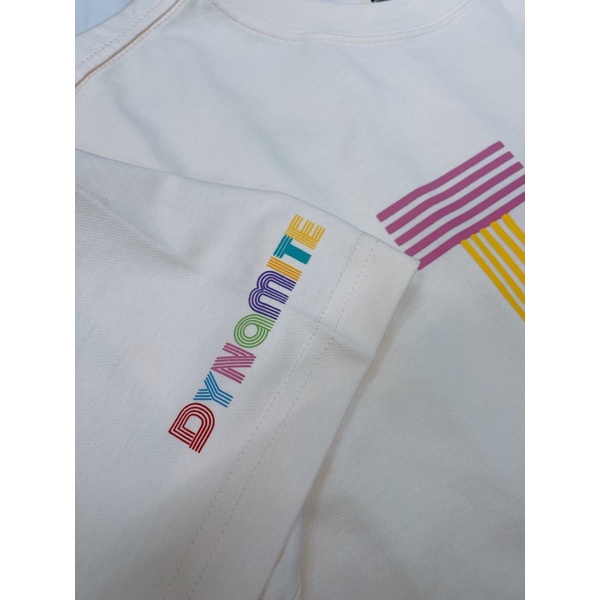 [CHÍNH HÃNG] ÁO THUN NEW ERA x BTS x DYNAMITE LA DODGERS - ÁO THUN CỔ TRÒN THẤM HÚT MỒ HÔI - UNISEX NAM NỮ