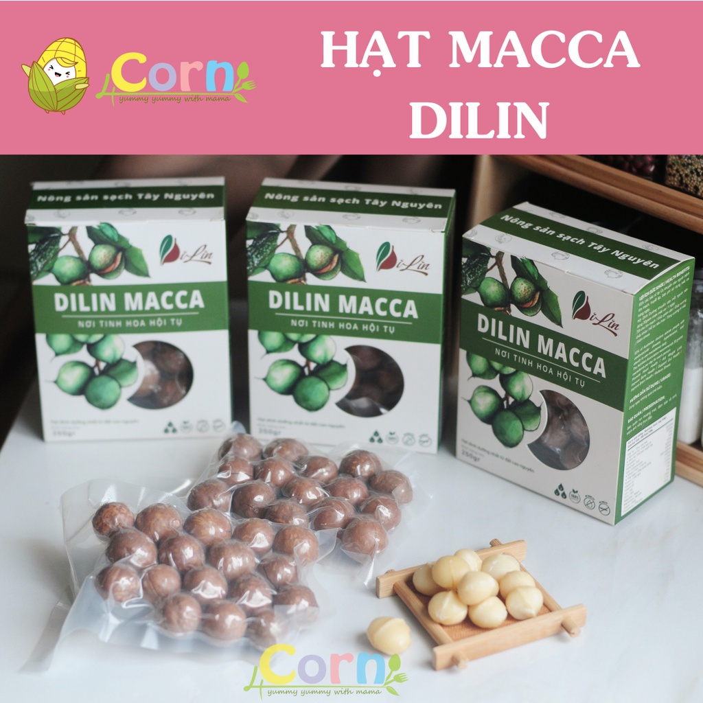 Hạt Macca Dilin - cho bé 12m+