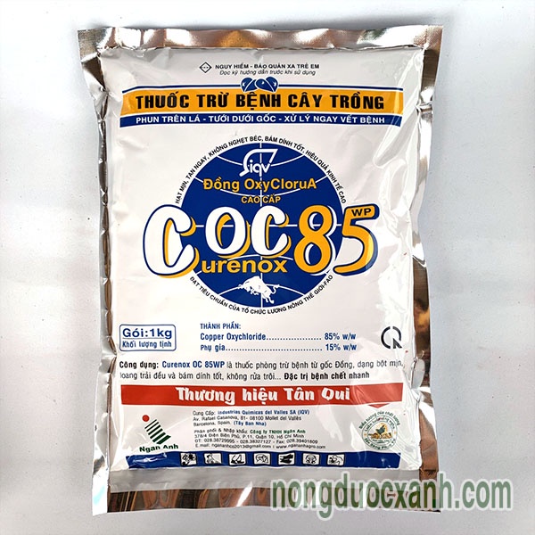 Coc 85 Chính hiệu Tân Quy 1kg thuốc trừ bệnh cây trồng shopVTNN