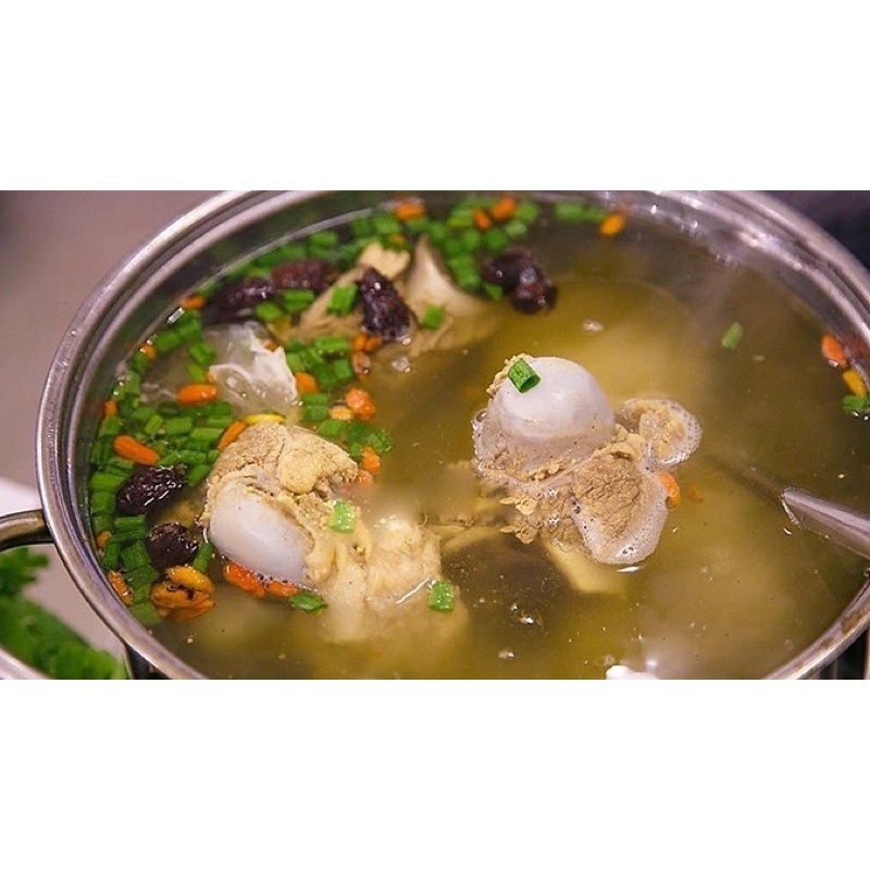 CỐT NƯỚC DÙNG 200gr đã đầy đủ gia vị.