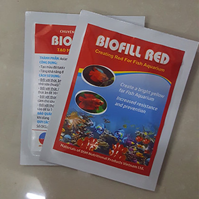 BIOFILL RED - tăng sắc tố đỏ cho cá cảnh