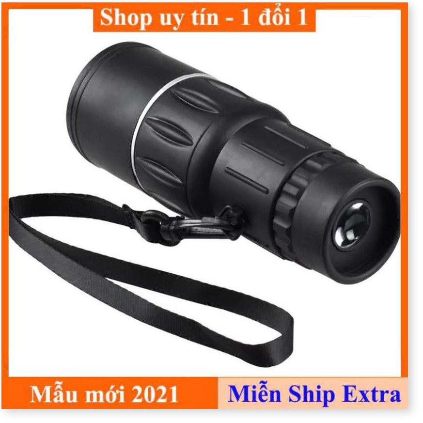 [ Xả kho tết] Ống nhòm 1 mắt, ống ngắm Bushnell 16x52 (Đen) - Chính hãng bảo hành 1 đổi 1