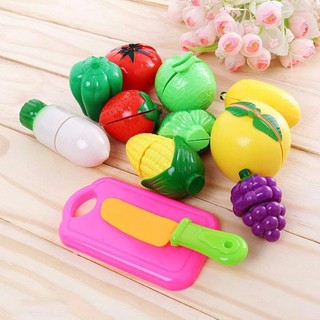 Bộ đồ chơi túi rau củ quả cắt