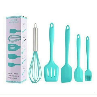 Bộ 5 dụng cụ làm bánh silicon đúc