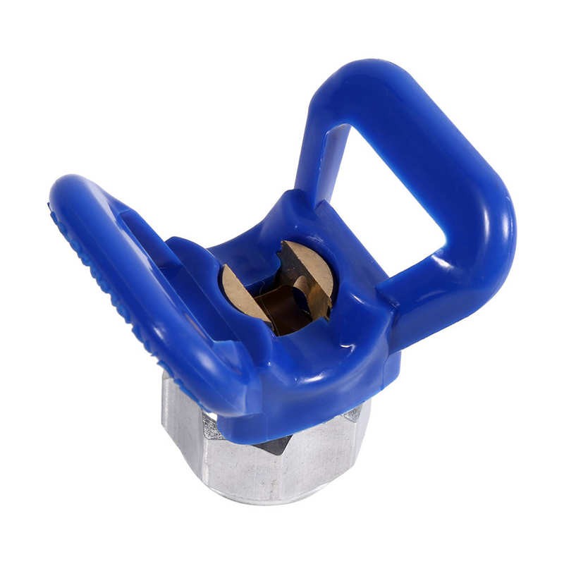 【Shop Recommendation】Airless Paint Spray Sprayer Gun Tip Guard Nozzle Seat Replacement Universal Tool Blue New