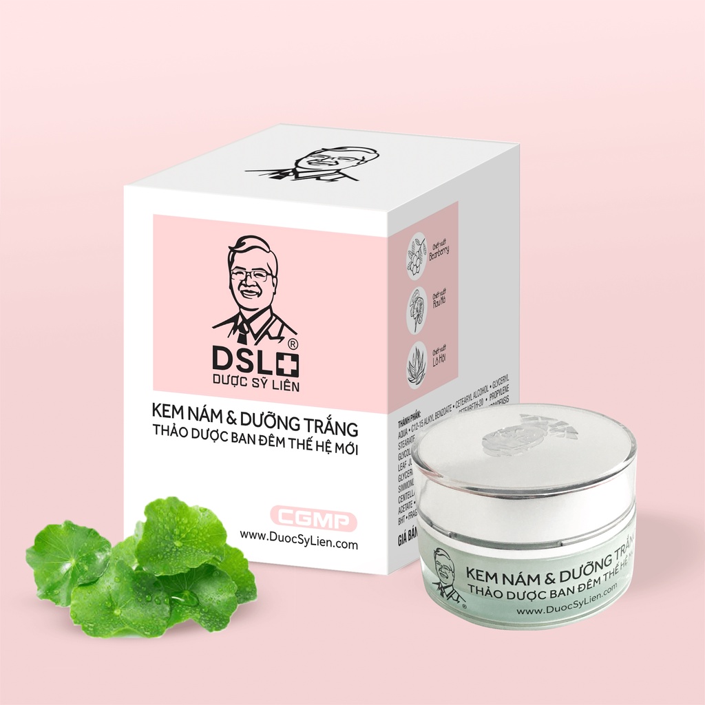 Kem Nám & Dưỡng Trắng Da Ban Đêm Thảo Dược Thế Hệ Mới