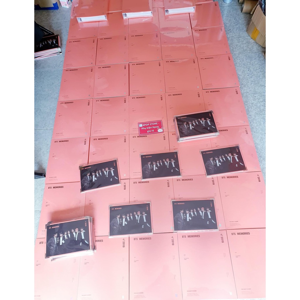 Chính hãng  Dvd BTS Memories 2019 (nguyên seal )