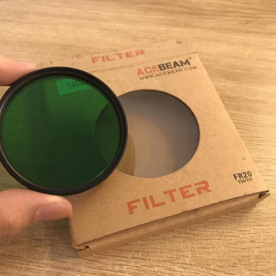 KÍNH FILTER MÀU FR20 CHO ACEBEAM T21, T30