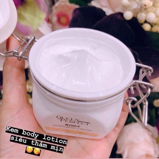 Combo kem body QueenPerfect - Tắm cam