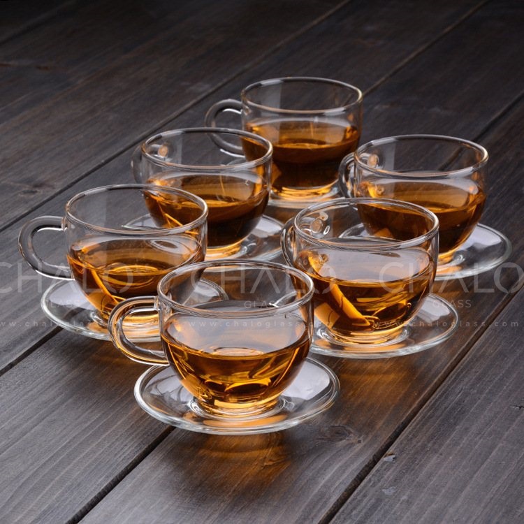 Ấm trà thủy tinh chịu nhiệt 450ml - 600ml -  Tách uống trà hoa - Bếp đun thủy tinh  (Bán lẻ từng bộ phận)