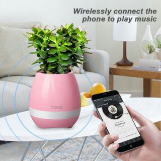 Loa Bluetooth Thông Minh Kiêm Chậu Trồng Cây