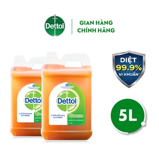 Combo 2 Dung dịch diệt khuẩn Dettol đa năng Dettol 5L/chai