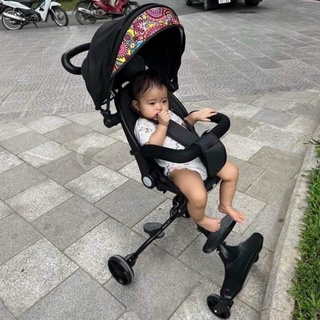 Xe Đẩy M8 xoay chiều, 3 tư thế ( nằm ,ngồi , ngả)