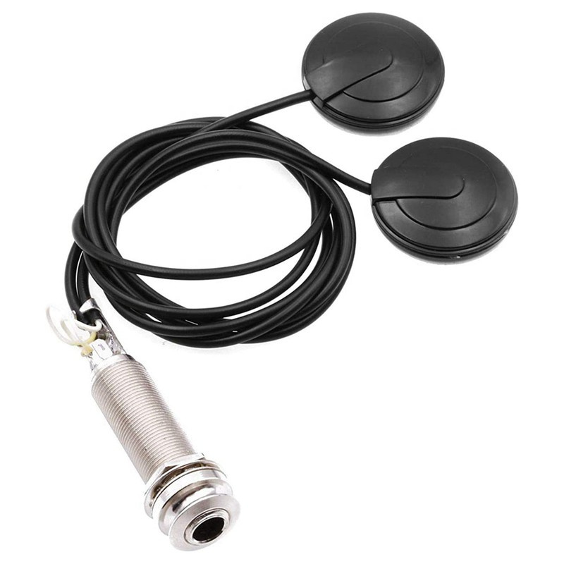 27MM Guitar Pickup Piezo Transducer Amplifier With 6.35MM Jack