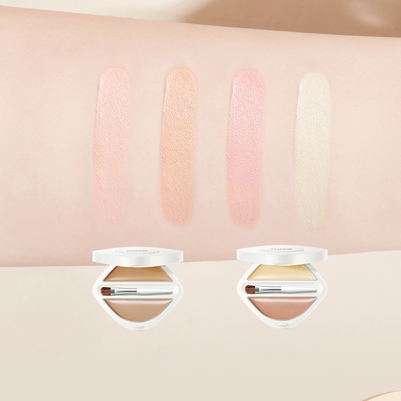 Kem Che Khuyết Điểm Hai Màu Che Phủ Đốm Mụn Quầng Thâm Dưới Mắt Lâu Trôi Không Thấm Nước JP5