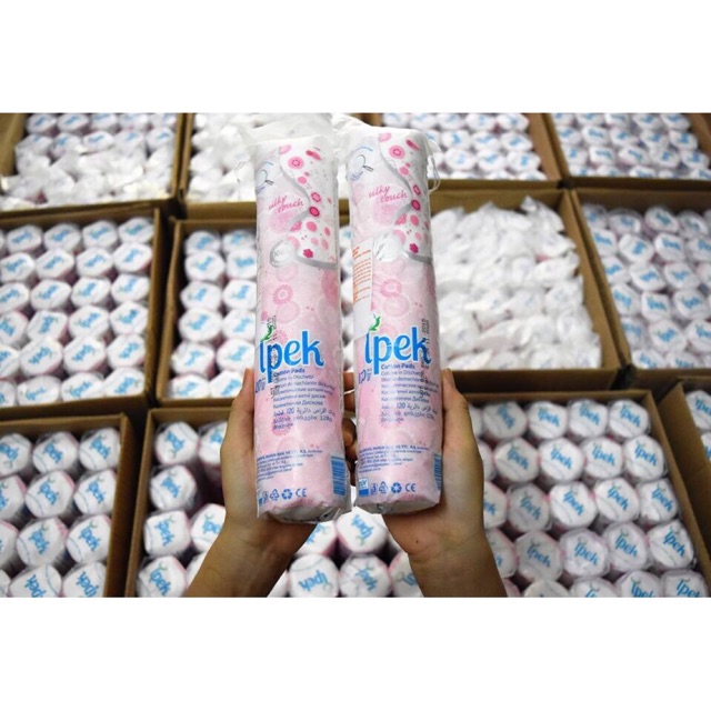 Bông tẩy trang Ipek 130 miếng