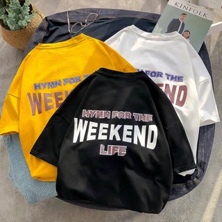 Áo thun tay lỡ Weekend...