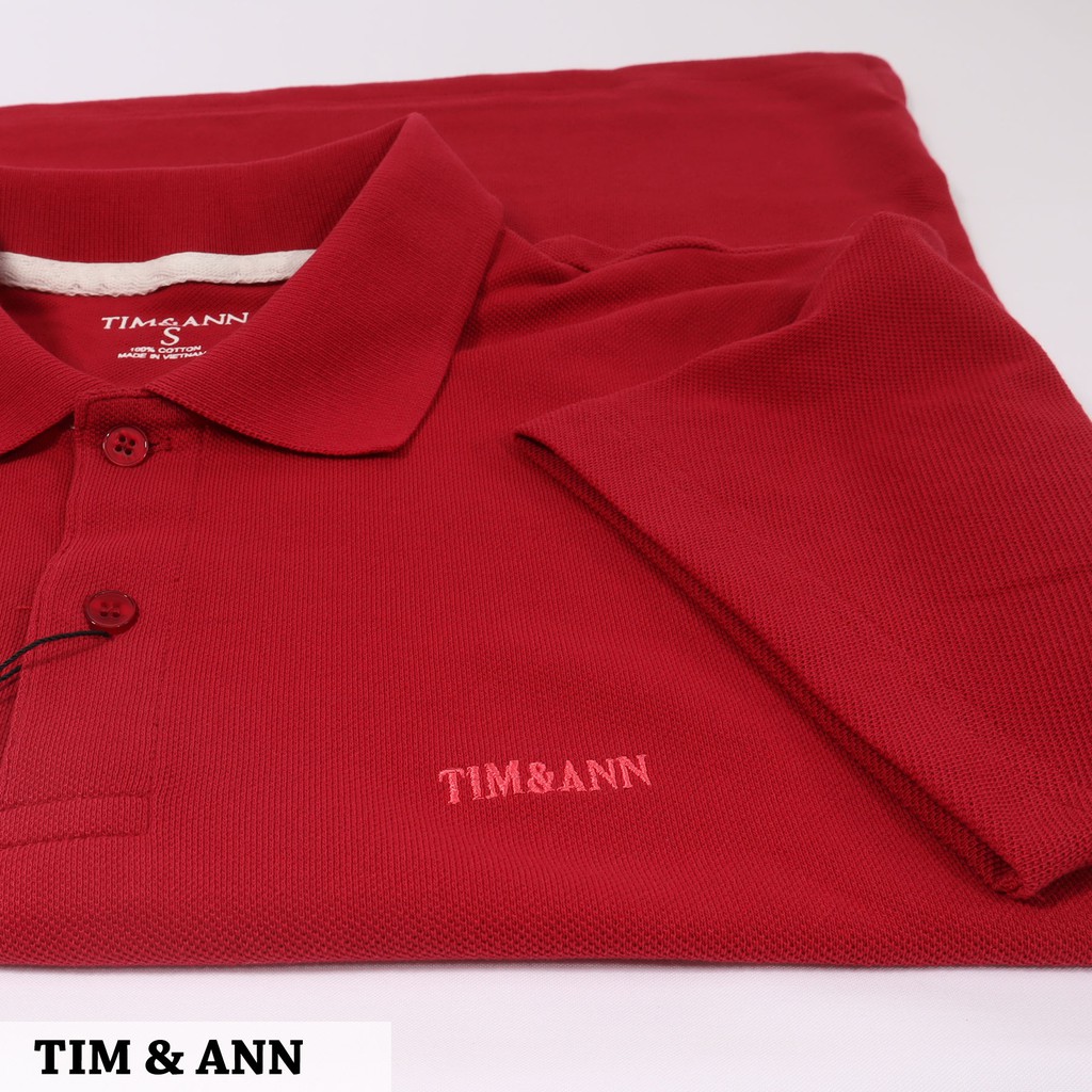 Áo Thun Nam Ngắn Tay Trơn Màu - Ao Thun Polo Cotton - Bảng 1