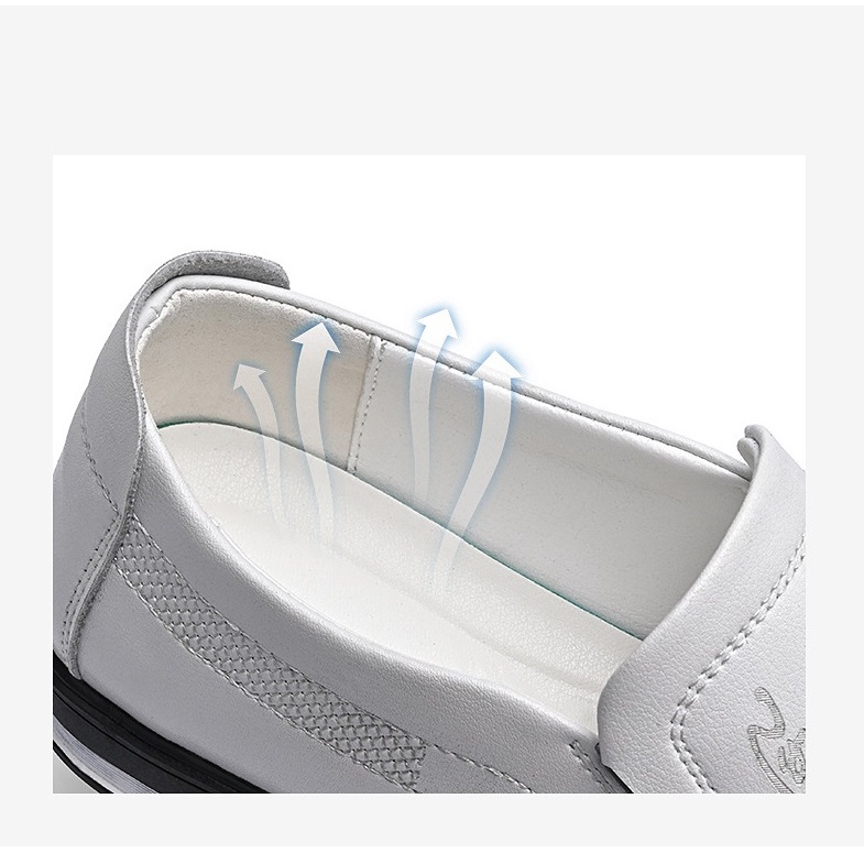 Giày lười da trẻ trung hợp thời trang cho nam