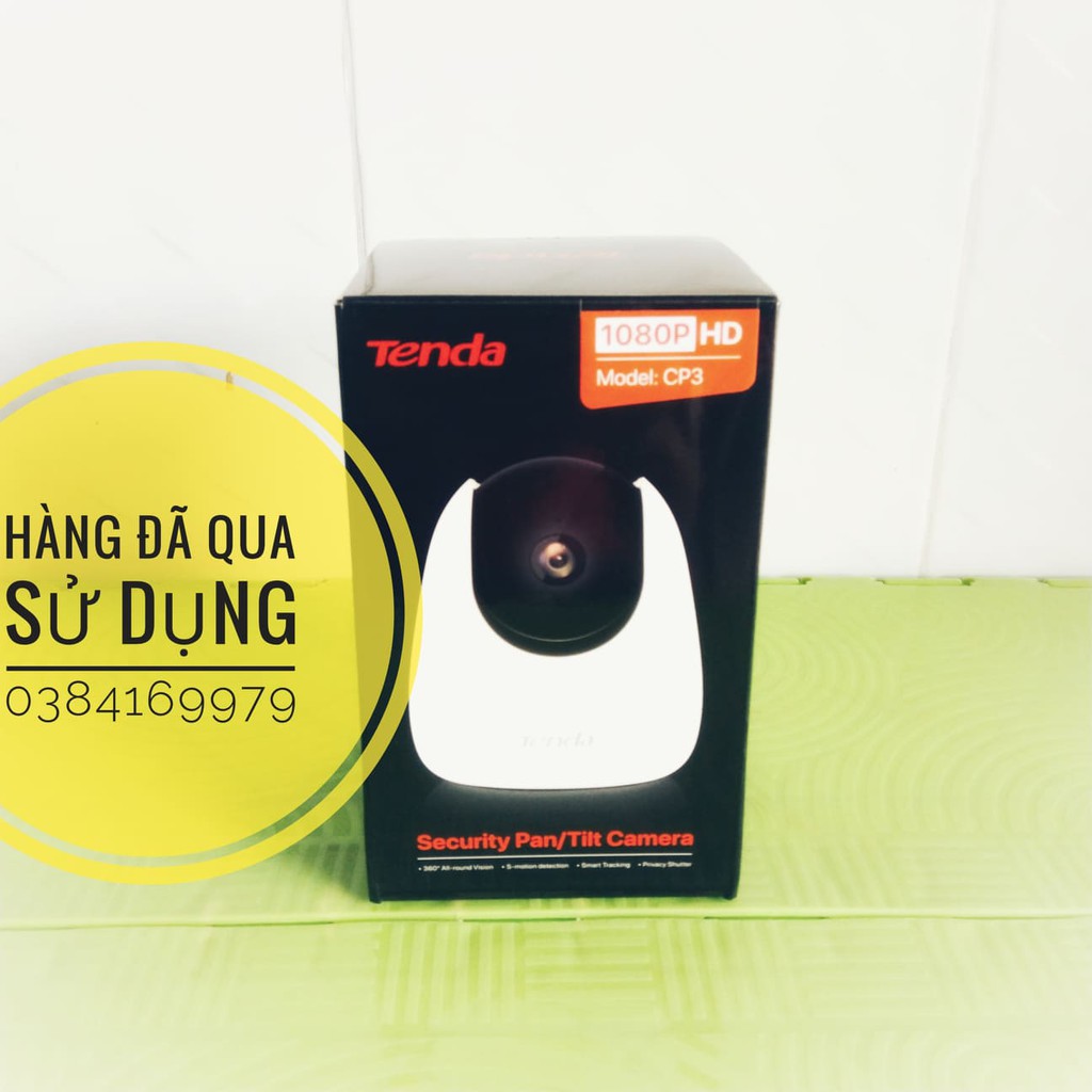 Camera TENDA CP3 báo động hú còi  miễn phí lắp đặt tặng thẻ nhớ 32Gb