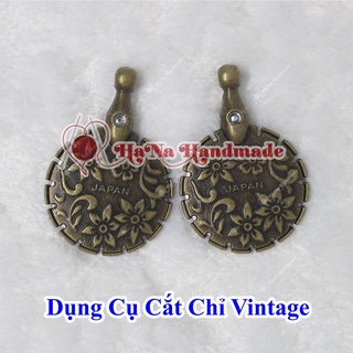 Đồ cắt chỉ vintage đồng cổ