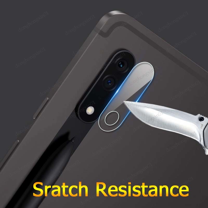 Set 3 Miếng Dán Cường Lực Bảo Vệ Camera Sau Cho Samsung Galaxy Tab S8 / Plus S7 S7 Plus Kèm Phụ Kiện