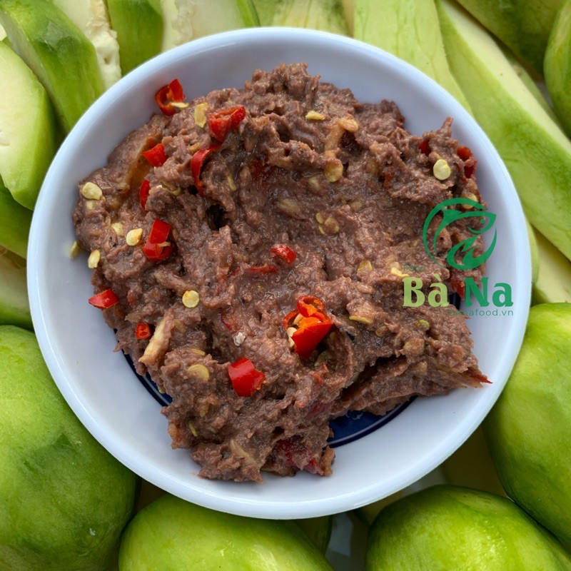Mắm ruốc xào xả thơm nức mũi thơm ngon khó quên