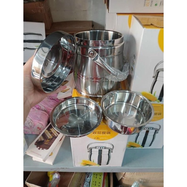 CAMEN INOX 3 TẦNG,