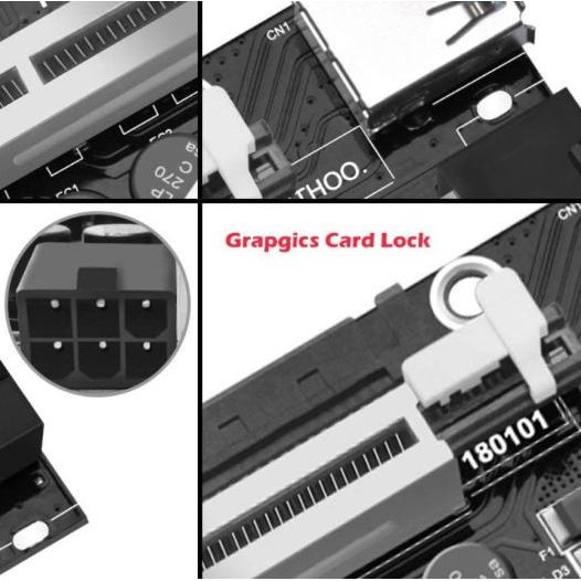 ✭ Bộ 8 Tụ Điện Pci RISER 009S-PLUS Chuyên Dụng ✤ | BigBuy360 - bigbuy360.vn