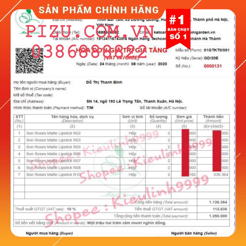 Son Kem Lì HAPY Minigarden Không Trôi Màu Son Trong 8 Tiếng Siêu Đẹp