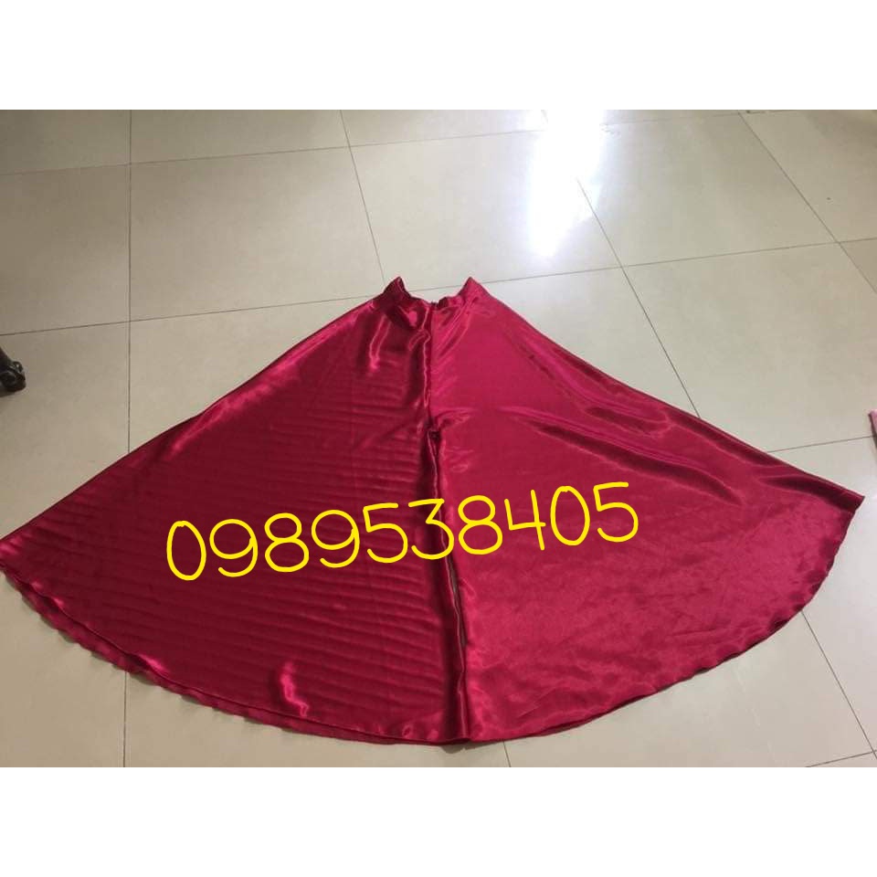 Quần váy mặc áo dài ống rộng - Quần mặc áo dài ống rộng