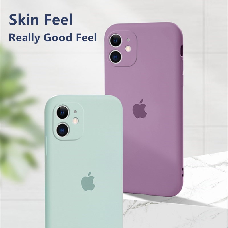 Ốp điện thoại silicon mềm bảo vệ ống kính camera cho iPhone Xs Max 7/8 Plus 6 / 6s Plus