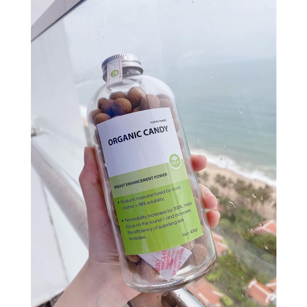 [ Chính Hãng ] Viên kẹo mầm Tăng vòng 1 ORGANIC_CANDY an toàn siêu tiện lợi - Sản phẩm cty Bình an