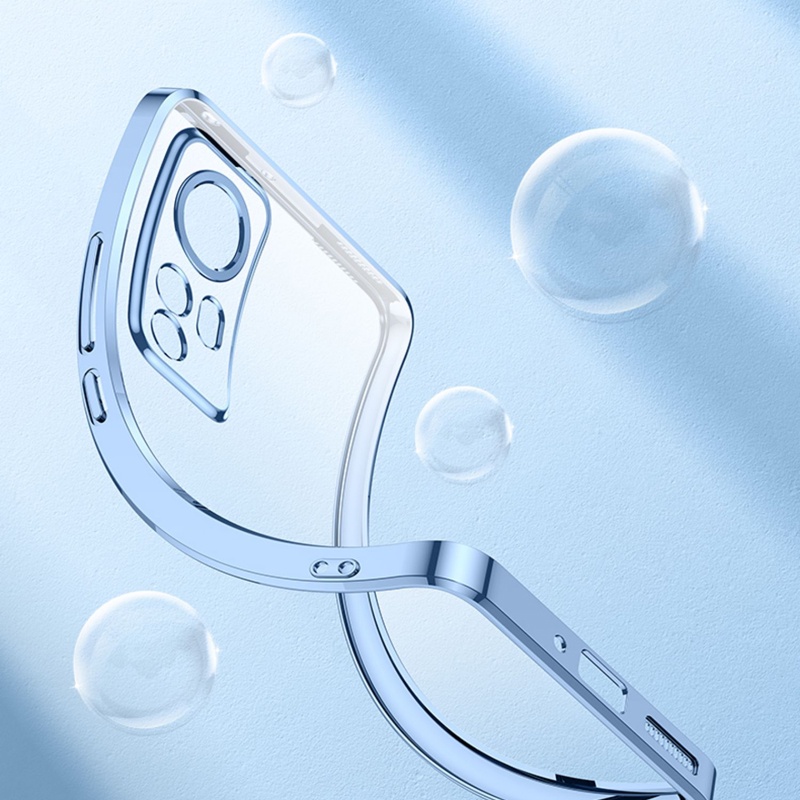 Ốp Điện Thoại Mềm Trong Suốt Hình Vuông Cho xiaomi mi 13 12 11 lite 5g ne 13t 12t 11t 10t pro