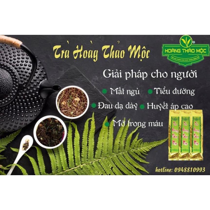 ( Mua 4 tặng 1)  trà Hoàng Thảo Mộc 500 gram