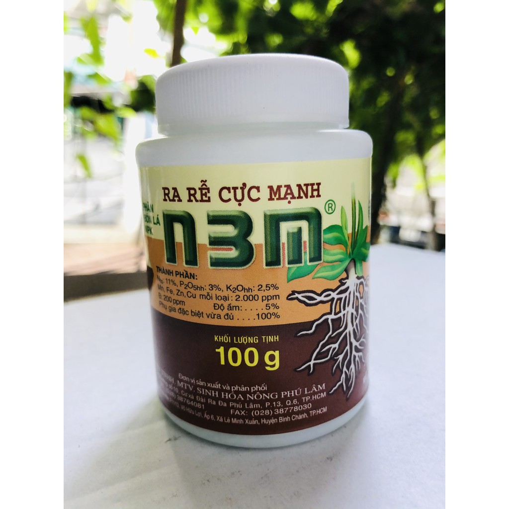 N3M - PHÂN BÓN LÁ RA RỄ CỰC MẠNH