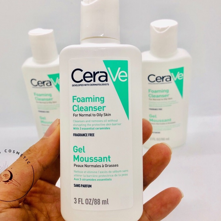 Sữa rửa mặt CeraVe Foaming Facial Cleanser 88ML