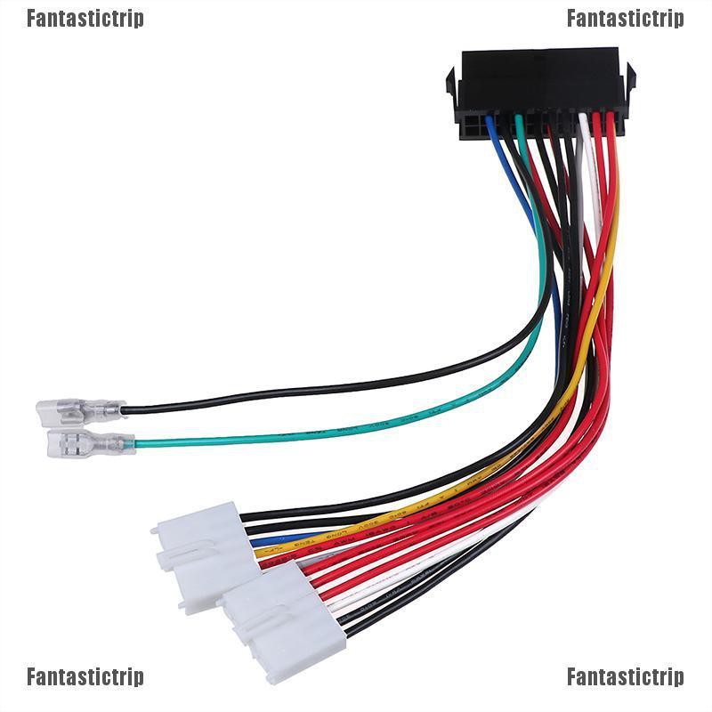 Cáp Chuyển Đổi Fantastictrip 20P ATX Sang 2 Cổng 6Pin AT PSU Cho Máy Tính 286 386 486