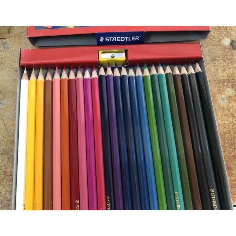 Chì màu Đức Staedtler 24 màu Chính hãng