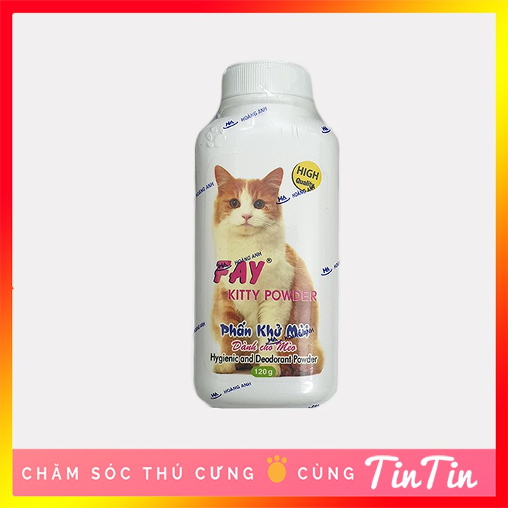 Phấn Vệ Sinh Tắm Khô Làm Sạch Fay Kitty Dành Cho Mèo