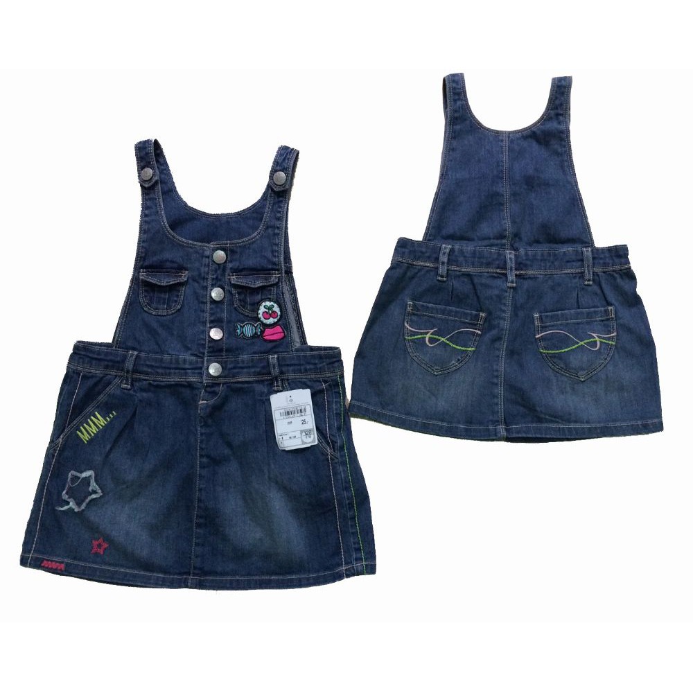 Yếm jean Oshkosh cho bé gái 6m-24m Y110