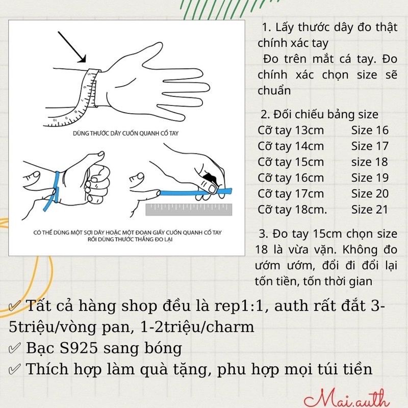 Vòng Pan Rose gold mạ vàng 14k mặt dứa