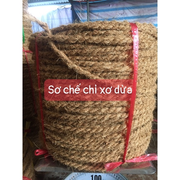 500 mét dây thừng xơ dừa 8-10mm | Dây thừng trang trí | Dây thừng quấn gốc cây | Dây treo