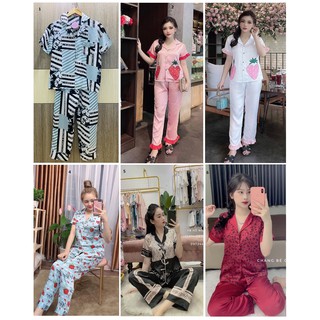 [MUA 1 TẶNG 1]  Đồ Lụa Pijama Lụa Satin Hàng Thiết Kế (Phần 2)