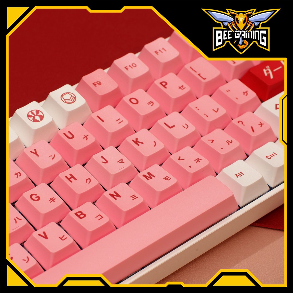 [Mã 33ELSALE hoàn 7% xu đơn 300k] Bộ Keycap Anime - Chất liệu PBT - Cherry Profile - 125 nút